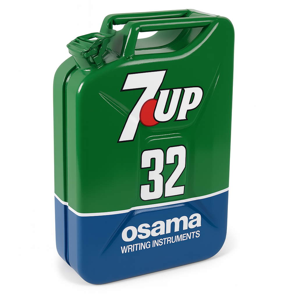 Motorsport-Inspired Collectible Jerrycan – 20L Decor Piece (Senna / Schumacher / Jordan / Camel Editions)