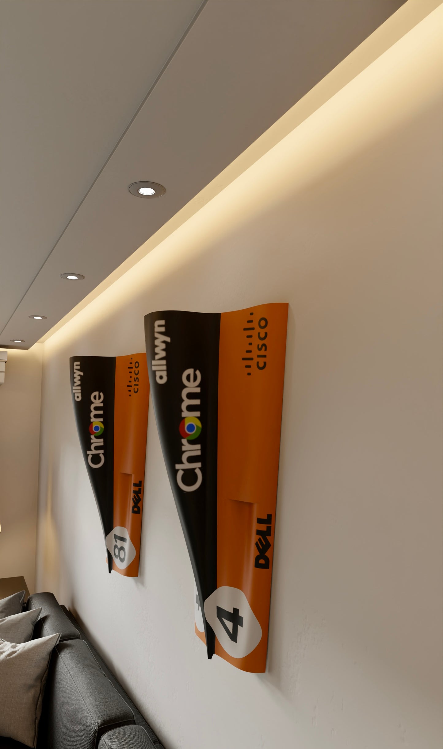 McLaren Monaco Edition Engine Cover Wall Art