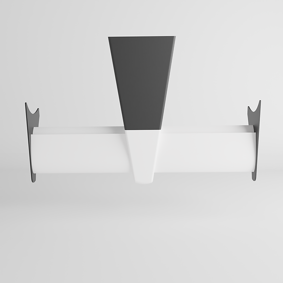 MP4/4 front wing wall art — McLaren-inspired F1 display sculpture