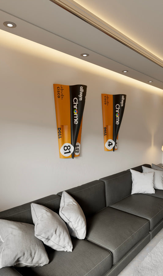 McLaren Monaco Edition Engine Cover Wall Art