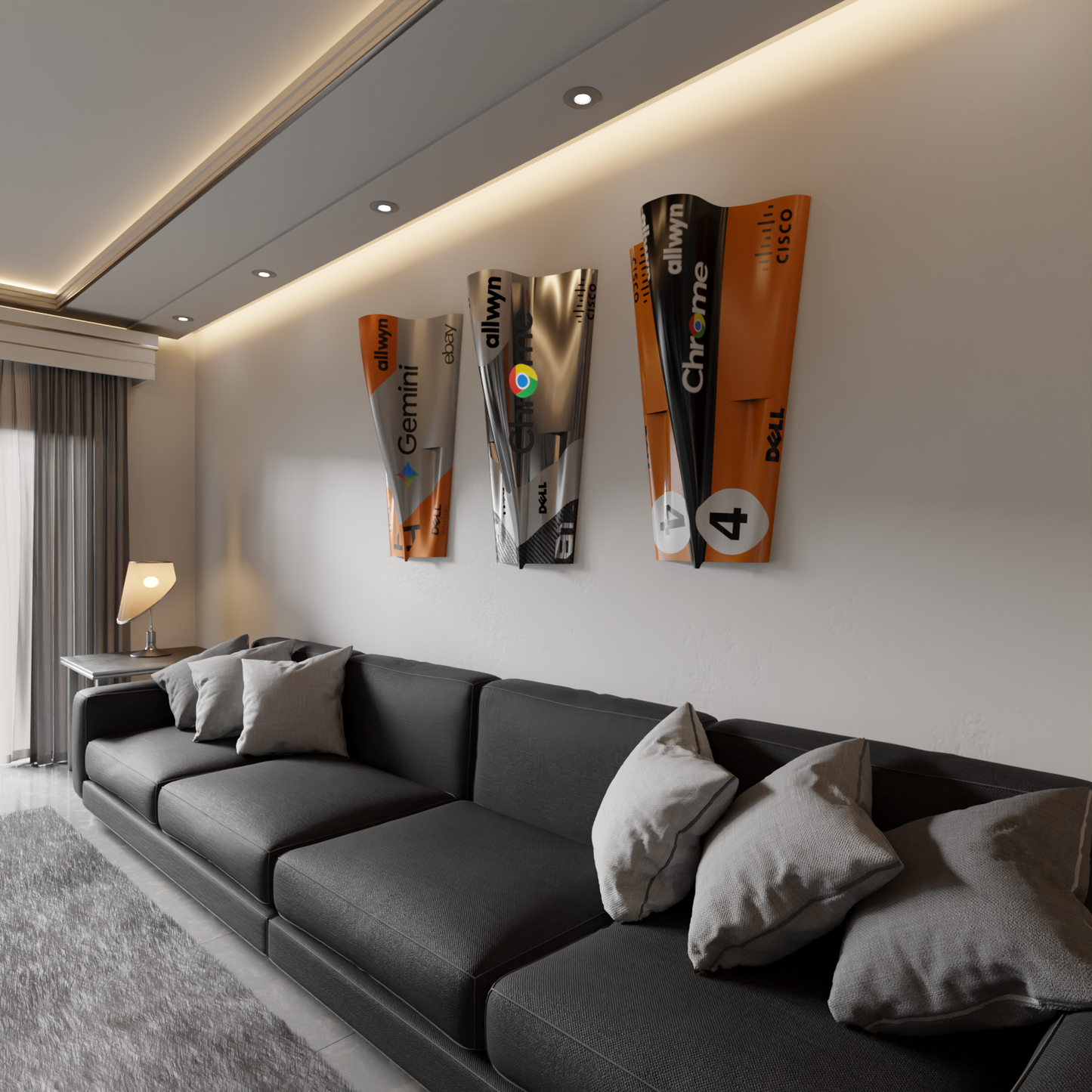 McLaren Texas Special Engine Cover Wall Art