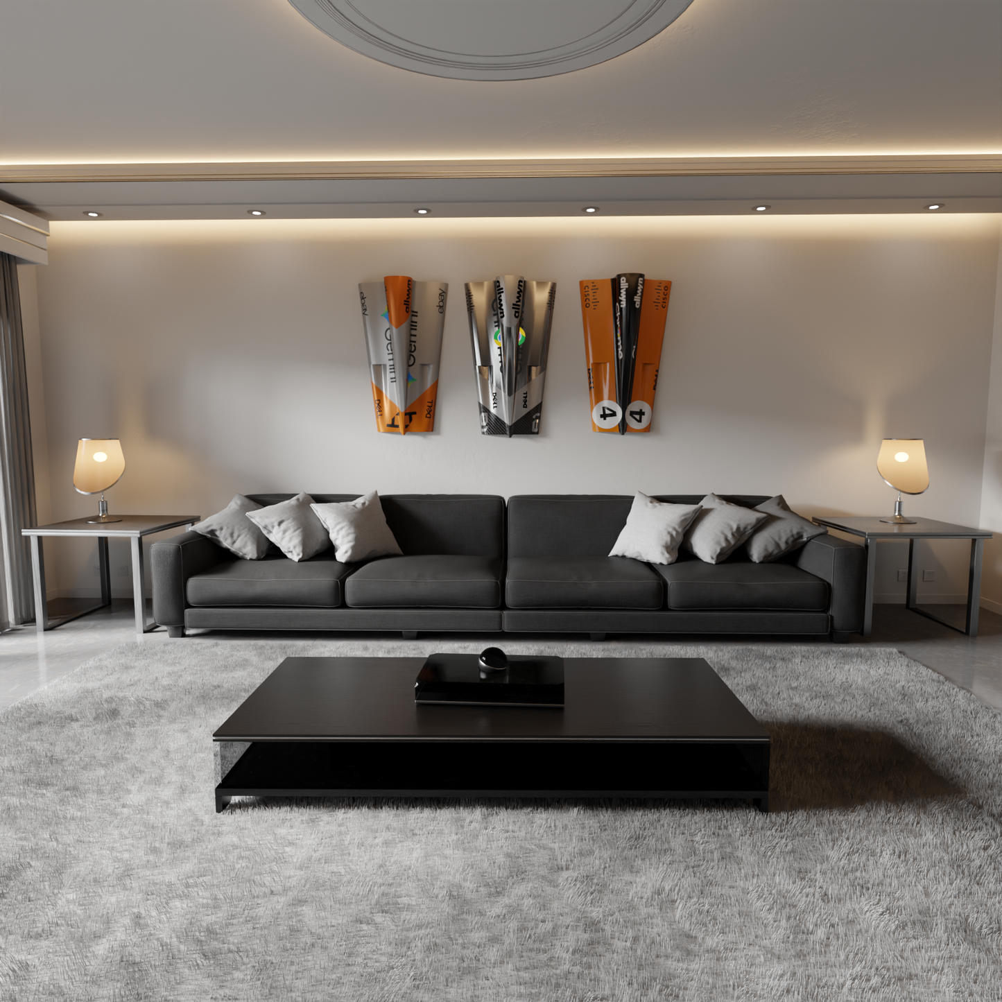 McLaren Texas Special Engine Cover Wall Art