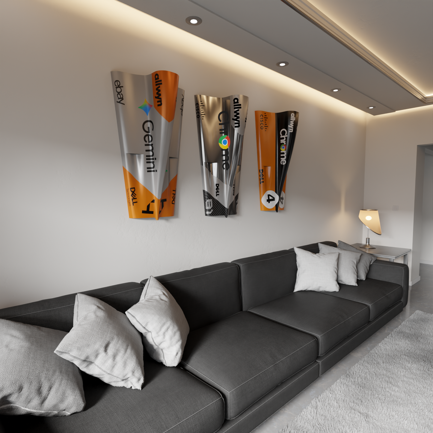 McLaren Texas Special Engine Cover Wall Art