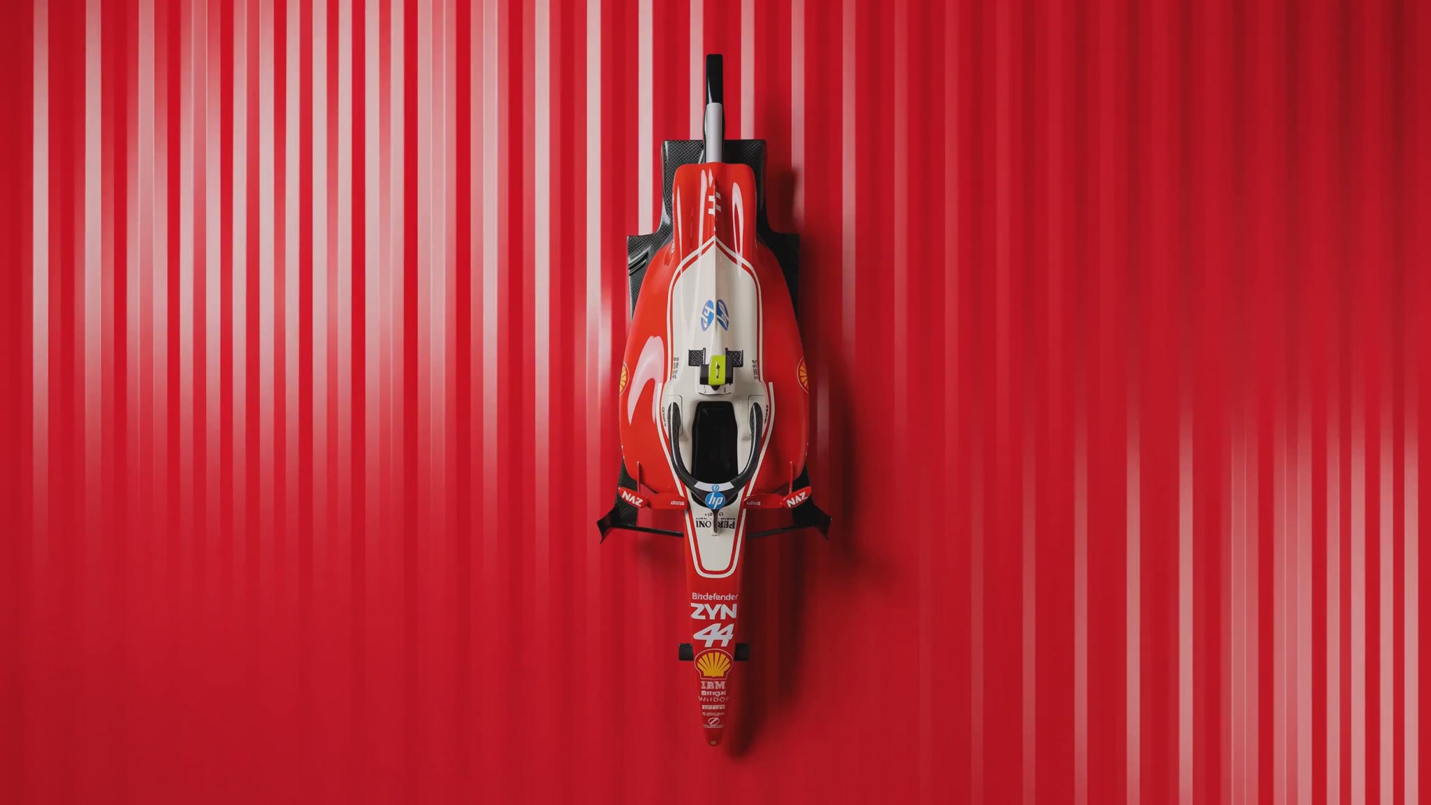 Cockpit Sculpture Show Edition, 1.6 metres, viewed from above
